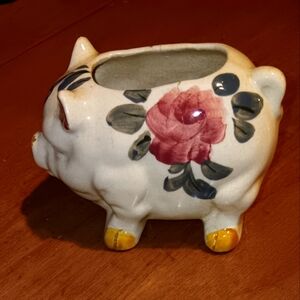 Vintage piggy pig planter occupied Japan